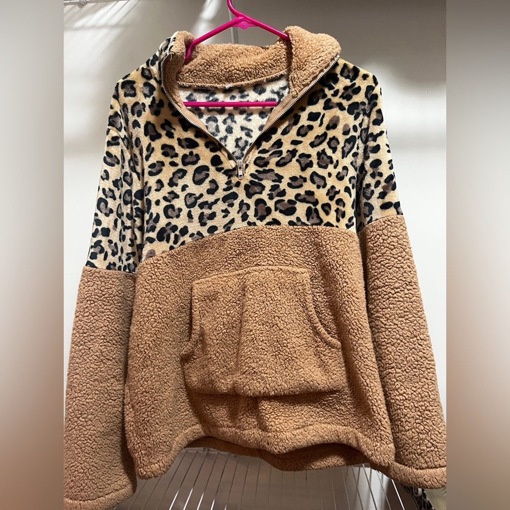 cheetah print jacket